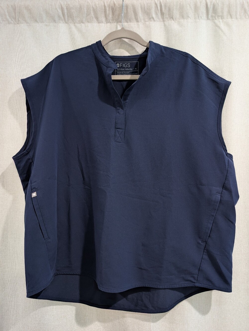 FIGS Rafaela Scrub Top Navy XL Women's Medical Nurse Healthcare # 1000214 PO6312